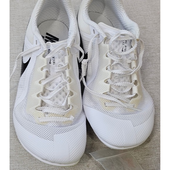 Nike Zoom Rival Multi Track Spikes White Black DC8749-100 Mens 7 Womens 8.5 main image 8